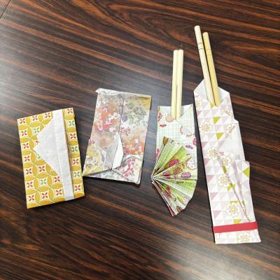 ポチ袋&箸入れ作り