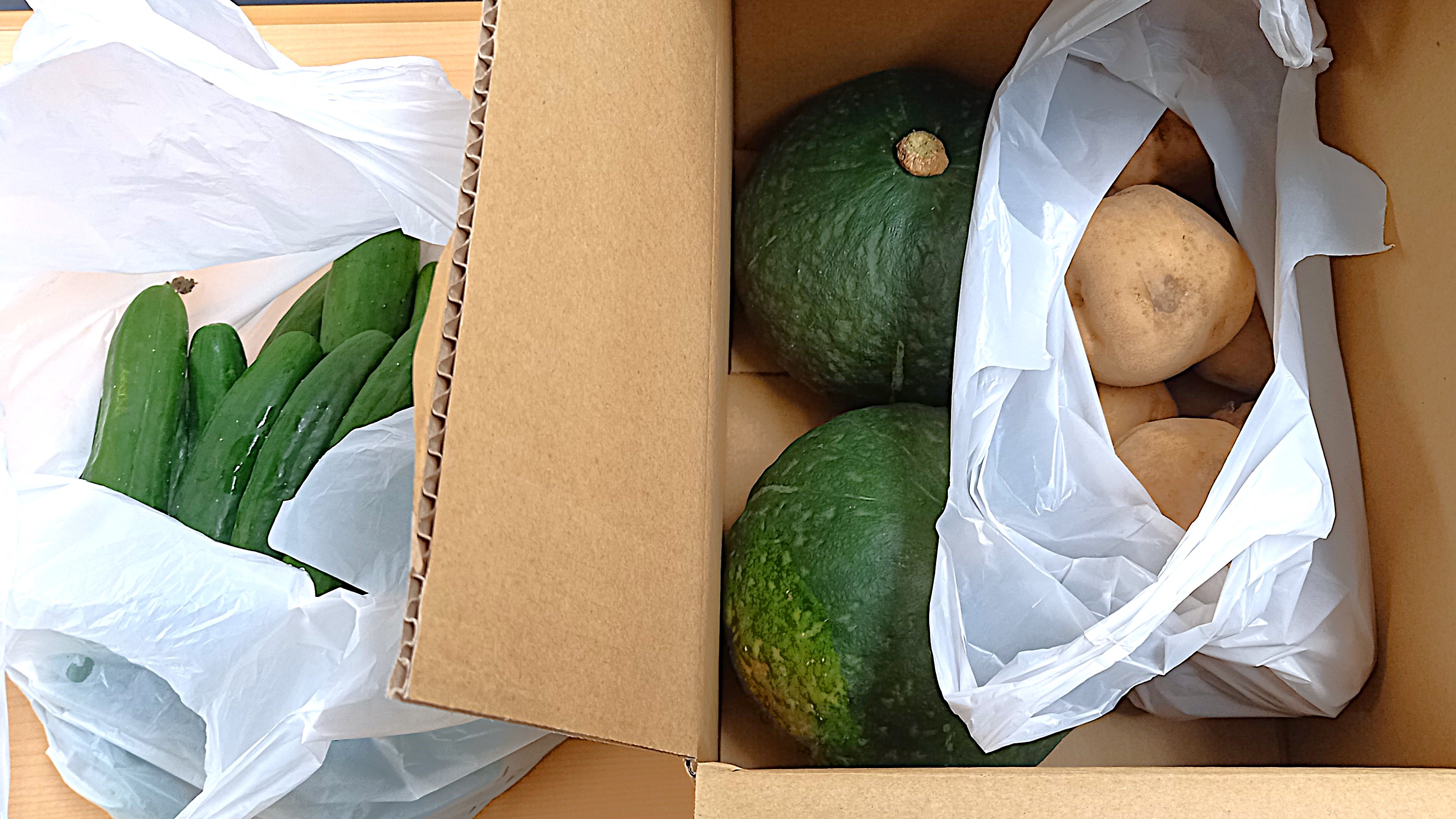 寄付野菜